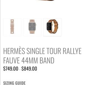 Hermes 44mm Apple Watch Band